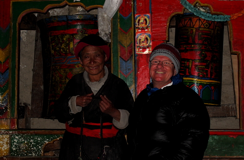 monistary iwth old women